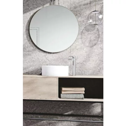 Eurostandard THIN magasított mosdó csaptelep - KRÓM - WaterMarkt.hu