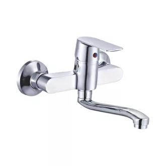 Eurostandard fali mosogató csaptelep - KRÓM - WaterMarkt.hu