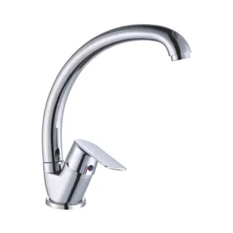 Eurostandard álló mosogató - hattyúnyakas - csaptelep - KRÓM - WaterMarkt.hu