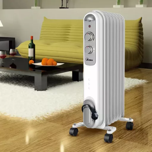 ARDES 4R07S  Elektromos olajradiátor  7 tagos 1500W szürke - WaterMarkt.hu