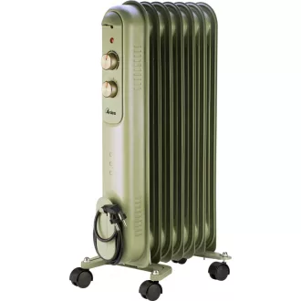 ARDES 4R07VIN Elektromos olajradiátor 7 tagos 1500W Zöld