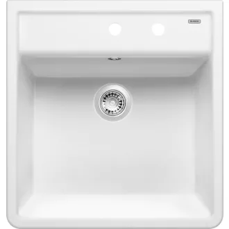 BLANCO PANOR 60 kerámia f.fehér 2 csaplyukkal - WaterMarkt.hu