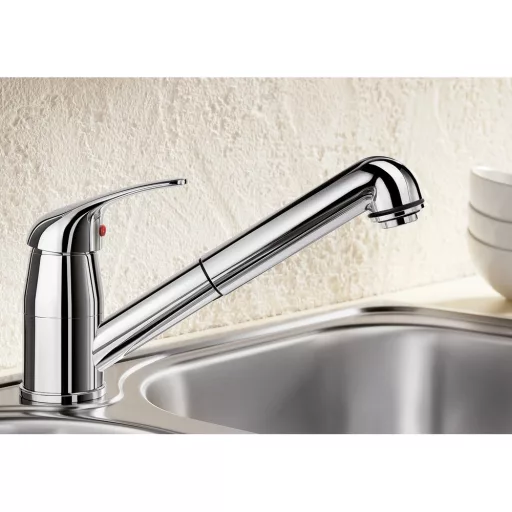 BLANCO DARAS-S kih.fejes csap króm HD - WaterMarkt.hu