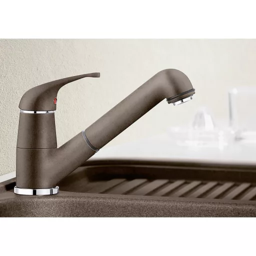 BLANCO DARAS-S kih.fejes csap antracit - WaterMarkt.hu