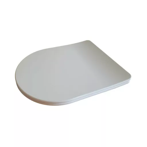 Viva BRILLA SLIM L WC ülőke - duroplast - lecsapódásgátlós - levehető klikk rendszer - 42 x 36,5 cm - WaterMarkt.hu