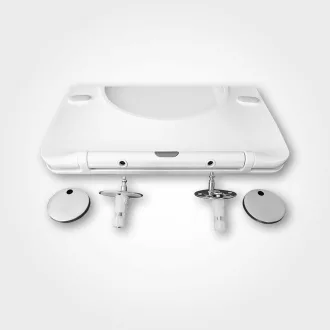 Viva BRILLA SLIM XL WC ülőke - duroplast - lecsapódásgátlós - levehető klikk rendszer - 46 x 36,5 cm - WaterMarkt.hu