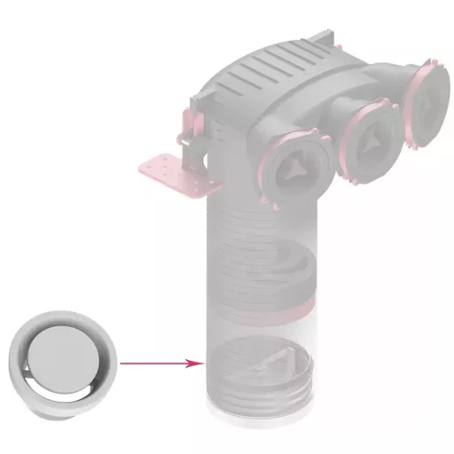 HEATPEX - Légszelep elszívó oldali 125mm ARIA CONNECT - WaterMarkt.hu