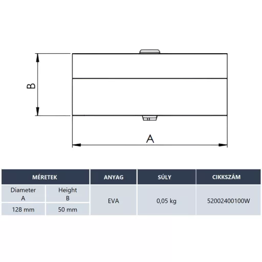 HEATPEX - Hangcsillapító, légmennyiség szabályzó 125mm ARIA CONNECT - WaterMarkt.hu
