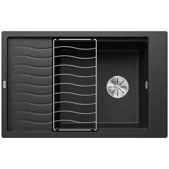 BLANCO ELON XL 6 S fekete exc.n.InFino - WaterMarkt.hu