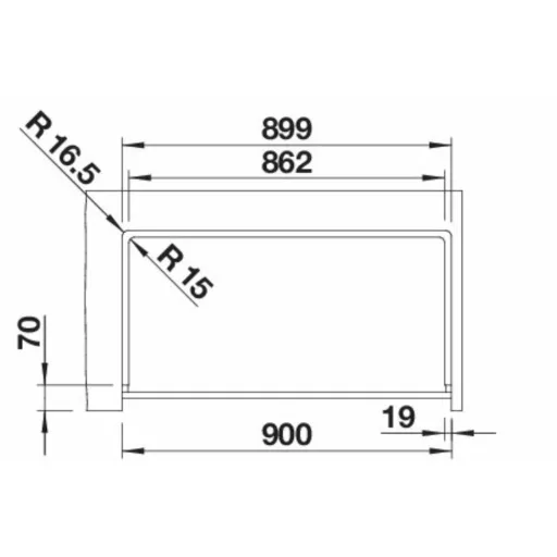 BLANCO VINTERA XL 9-UF antracit - WaterMarkt.hu