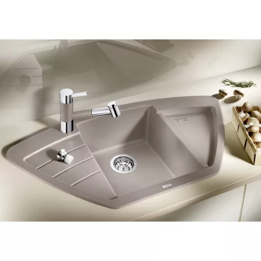 BLANCO ZIA 9E törtfehér exc.nélk. - WaterMarkt.hu