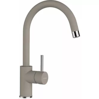 SCHOCK PLUTOS CRISTALITE gránit hatású íves konyhai csaptelep kerámia betéttel - Beton - WaterMarkt.hu