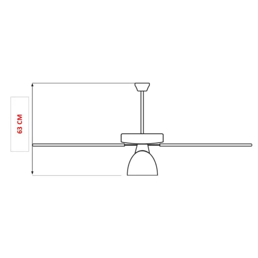 ARDES 5A120L Mennyezeti ventilátor 120 cm - WaterMarkt.hu