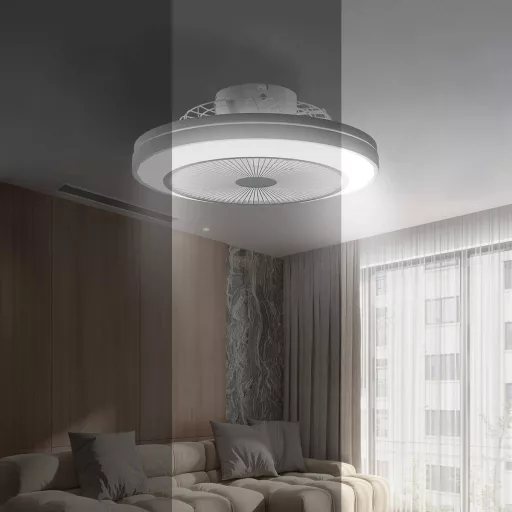 Ardes 5PL50 Mennyezeti ventilátor távvezérlővel, 3200 lumen LED világítással - 48 cm - WaterMarkt.hu