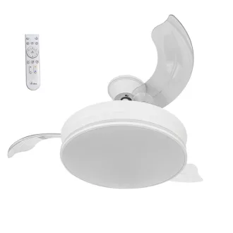 Ardes 5PL92 Mennyezeti ventilátor távvezérlővel, 2200 lumen LED világítással - 92 cm - WaterMarkt.hu