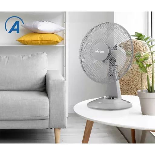 ARDES 5ST30G Asztali ventilátor - szürke - WaterMarkt.hu