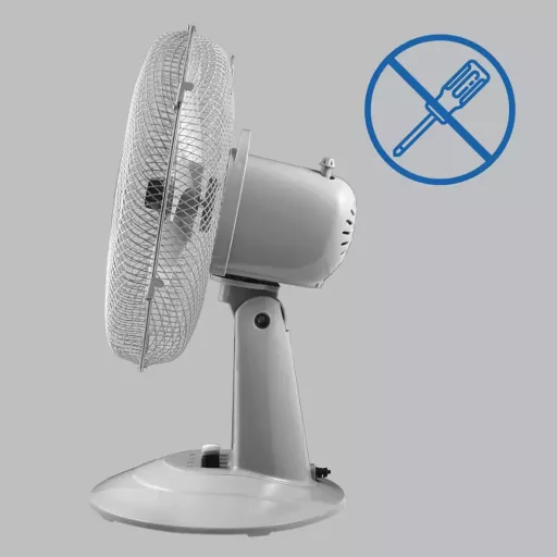 ARDES 5ST30G Asztali ventilátor - szürke - WaterMarkt.hu