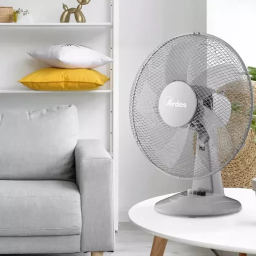 ARDES 5ST40G Asztali ventilátor - szürke - WaterMarkt.hu