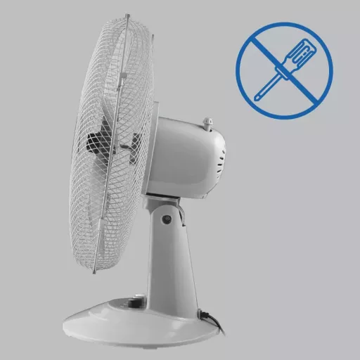 ARDES 5ST40G Asztali ventilátor - szürke - WaterMarkt.hu