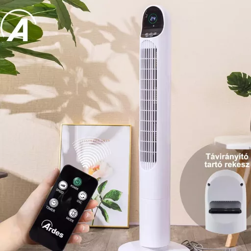 ARDES 5T1000 Oszlop ventilátor távirányítóval
