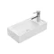 Sanovit MINI - PULTRA ültethető - Top Counter - porcelán mosdó -  - 50 x 25,5 cm - WaterMarkt.hu