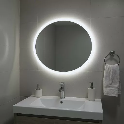Dea 80 tükör led világítással - WaterMarkt.hu