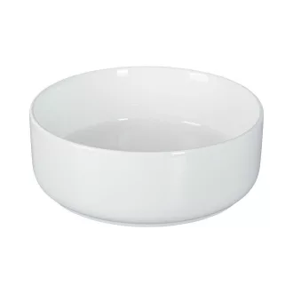 Eros SIMPLE 8 - PULTRA ültethető - Top Counter - porcelán mosdó - MATT FEHÉR - 36 x 36 x 13 cm - WaterMarkt.hu