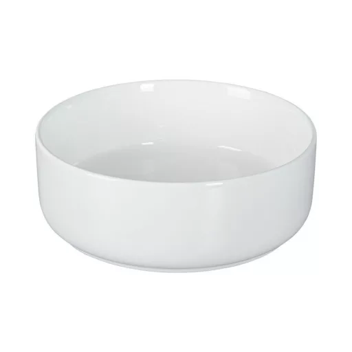 Eros SIMPLE 8 - PULTRA ültethető - Top Counter - porcelán mosdó - 36 x 36 x 13 cm - WaterMarkt.hu