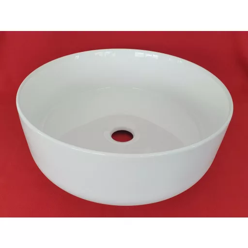 Eros SIMPLE 8 - PULTRA ültethető - Top Counter - porcelán mosdó - 36 x 36 x 13 cm - WaterMarkt.hu