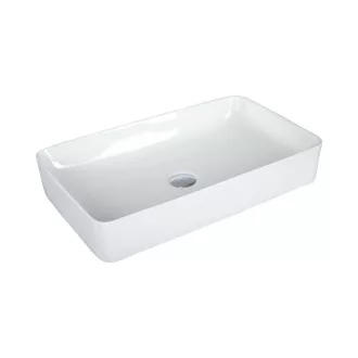 Eros SLIM 2 - PULTRA ültethető - Top Counter - porcelán mosdó - 61 x 35 x 11 cm - WaterMarkt.hu