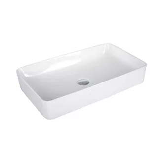 Eros SLIM 2 - PULTRA ültethető - Top Counter - porcelán mosdó - 61 x 35 x 11 cm - WaterMarkt.hu