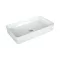Eros SLIM 2 - PULTRA ültethető - Top Counter - porcelán mosdó - 61 x 35 x 11 cm - WaterMarkt.hu