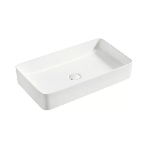 Eros SLIM 2 - PULTRA ültethető - Top Counter - porcelán mosdó - 61 x 35 x 11 cm - WaterMarkt.hu