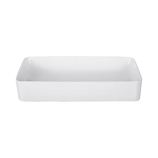 Eros SLIM 2 - PULTRA ültethető - Top Counter - porcelán mosdó - 61 x 35 x 11 cm - WaterMarkt.hu