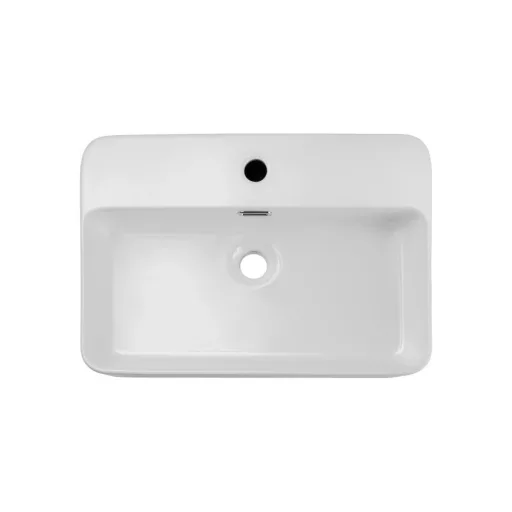 Eros TRUST 2 - PULTRA ültethető - Top Counter - porcelán mosdó - 55 x 38 cm - WaterMarkt.hu
