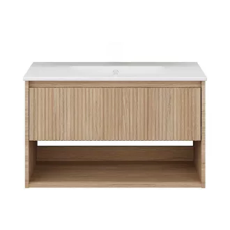 TMP SLIM STRIPE 60 fali függesztett fürdőszobabútor - SKY E-8099-60 porcelán mosdóval - 61 x 46 cm - WaterMarkt.hu