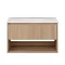 TMP SLIM STRIPE 60 fali függesztett fürdőszobabútor - SKY E-8099-60 porcelán mosdóval - 61 x 46 cm - WaterMarkt.hu