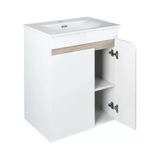 TMP VISION LONG 60 fali függesztett fürdőszobai bútor - SKY E-8099-60 mosdóval- 61 x 46 x 74 cm - WaterMarkt.hu