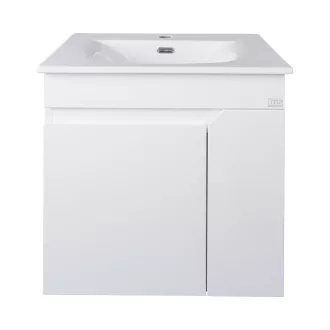 TMP VISION 60 fali függesztett fürdőszobai bútor - SKY E-8099-60 porcelán mosdóval - 61 x 46 x 56 cm - WaterMarkt.hu