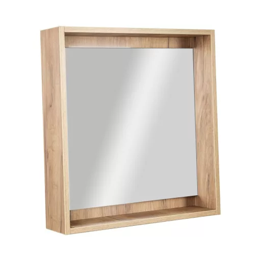 TMP NORD CRAFT tükrös szekrény LED világítással - érintő kapcsolóval - 60 x 65 cm - WaterMarkt.hu