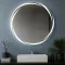 Viva AURA MOON fürdőszoba tükör - érintőkapcsolóval - AMBIENT LED - KEREK - átmérő 65 cm - WaterMarkt.hu