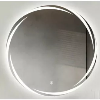 Viva AURA MOON fürdőszoba tükör - érintőkapcsolóval - AMBIENT LED - KEREK - átmérő 65 cm - WaterMarkt.hu