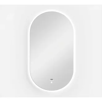   Viva AURA PINO 50 fürdőszoba tükör - érintésmentes - AMBIENT LED - OVÁLIS - ÁLLÓ - 50x90 cm