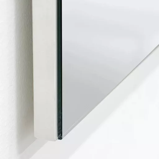 Viva AURA FIONA fürdőszoba tükör - LED 4,5 w-os 30cm-es világítással - ÁLLÓ - 60 x 80 cm - WaterMarkt.hu