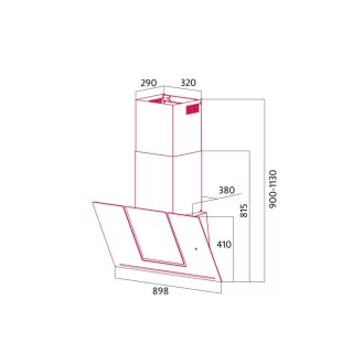 Nodor - Páraelszívó NorBreeze UNUM 90 DB NMOTION Hob to Hood - A készlet erejéig rendelhető! - WaterMarkt.hu