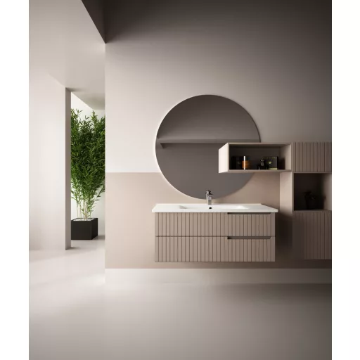 Sanovit ATRIA - porcelán mosdókagyló - 85 x 45,5 cm - WaterMarkt.hu