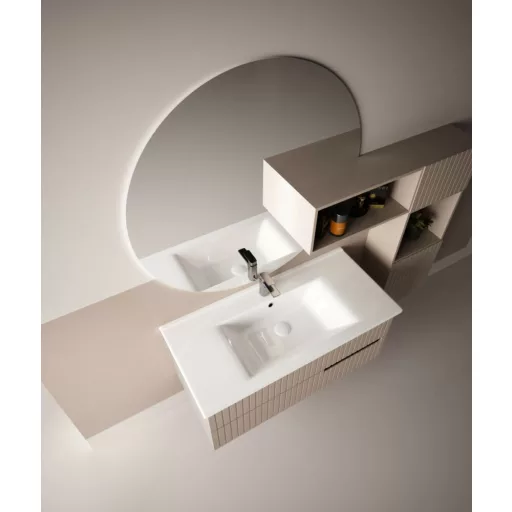 Sanovit ATRIA - porcelán mosdókagyló - 100 x 45,5 cm - WaterMarkt.hu