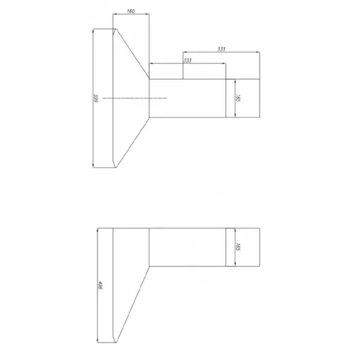 OPERIS LARDO inox kürtős páraelszívó - WaterMarkt.hu