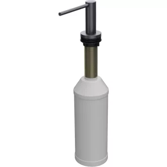 ELLECI - Mosogatószer-adagoló Ø35 Fegyveracél - WaterMarkt.hu