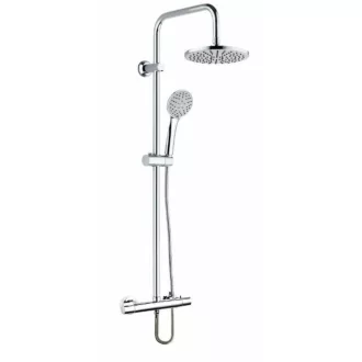 Invena ELSA termosztatikus zuhanyrendszer - Króm - WaterMarkt.hu